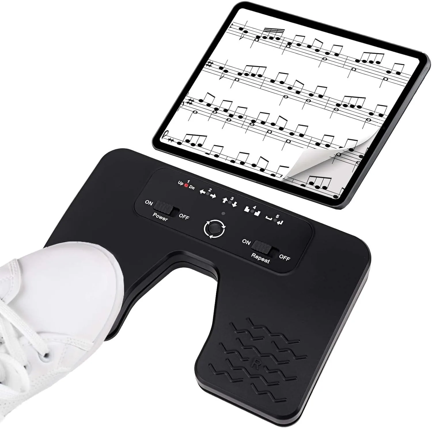 Pedal Bluetooth para pasar partituras
